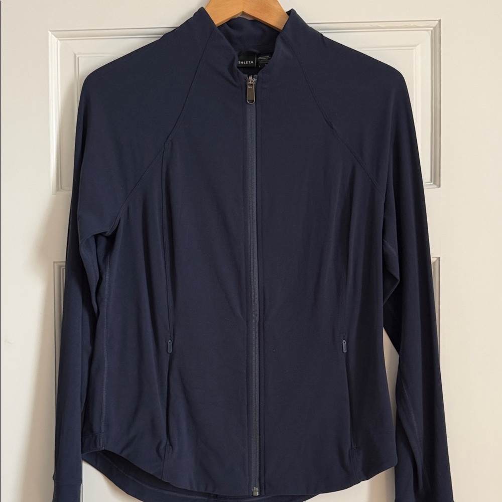 Athleta Size L Navy Blue  Jacket